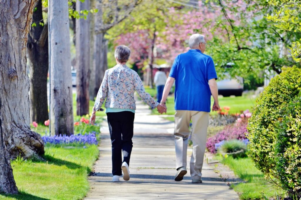 Elder People's Benefits From Walking